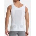 Mens Abdomen Control Breathable Quick Drying Thin High Elasticity Skinny Tank Top Shapewear