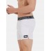 Mens Sport Solid Color Patchwork Letter Waistband Quick Dry Breathable Mid Waist Shorts