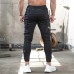 Men’s Fitness Pants Outdoor Running Gym Quick Dry Sports Pants Camouflage Work Pants Sports Training Pants