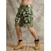 Men Colorblock Paisley Graphic Wide Legged Loose Fit Street Cargo Shorts