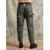 Men Outdoor Camouflage Patchwork Zip Tiered Designed Multi Pocket Utility Overalls