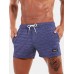 Mens Sport Solid Color Quick Dry Pocket Drawstring Shorts