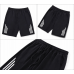 Men's black shorts