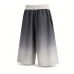 Men's light gray gradient shorts